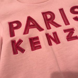 Kenzo pink crop top